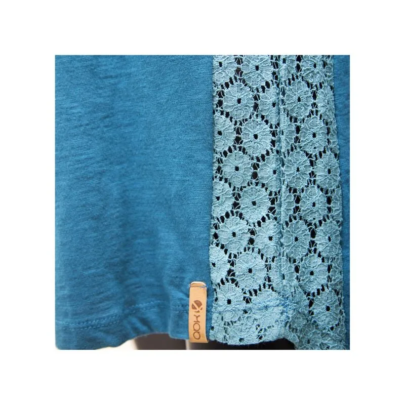 ABK SLATT TEE (PORCELANA OSCURA)  MUJER