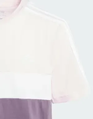 Adidas Camiseta Tiberio Colorblock Cotton 3 bandas (Adolescentes)