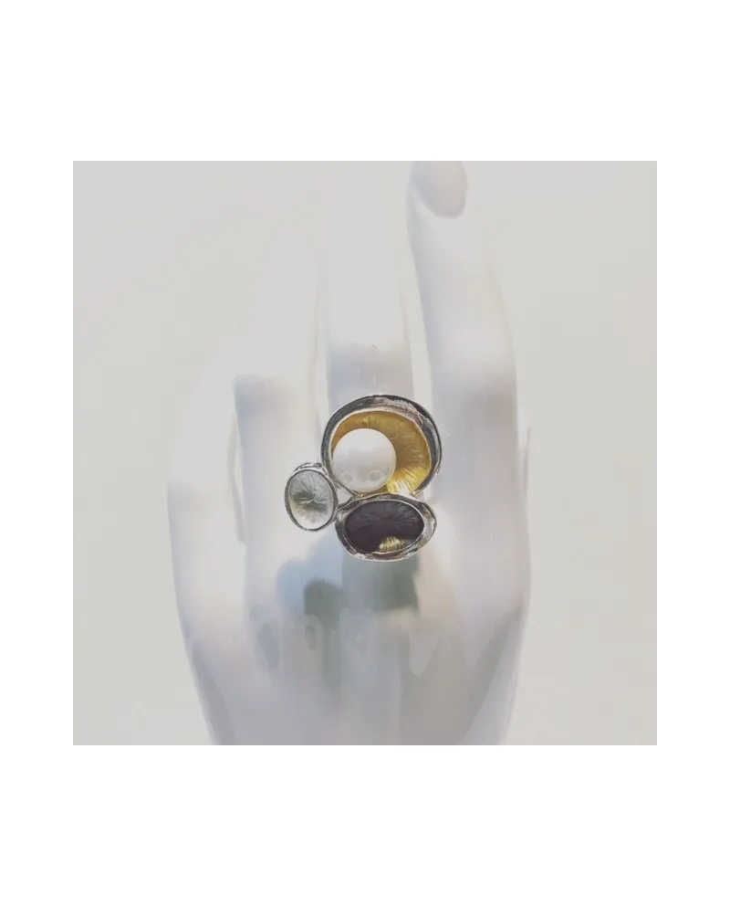 Anillo perla