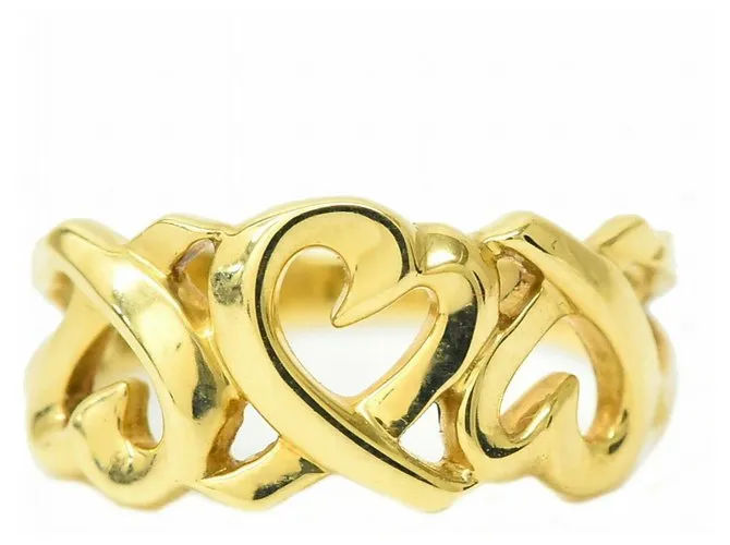 Autre Marque TIFFANY Y COMPAÑIA. Triple corazón Dorado 