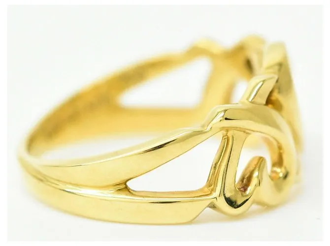 Autre Marque TIFFANY Y COMPAÑIA. Triple corazón Dorado 