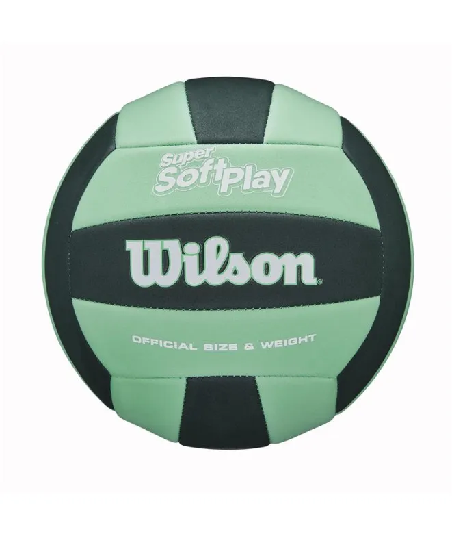 Balón de Voleibol Wilson Super Soft Play Green/Forest Green Of