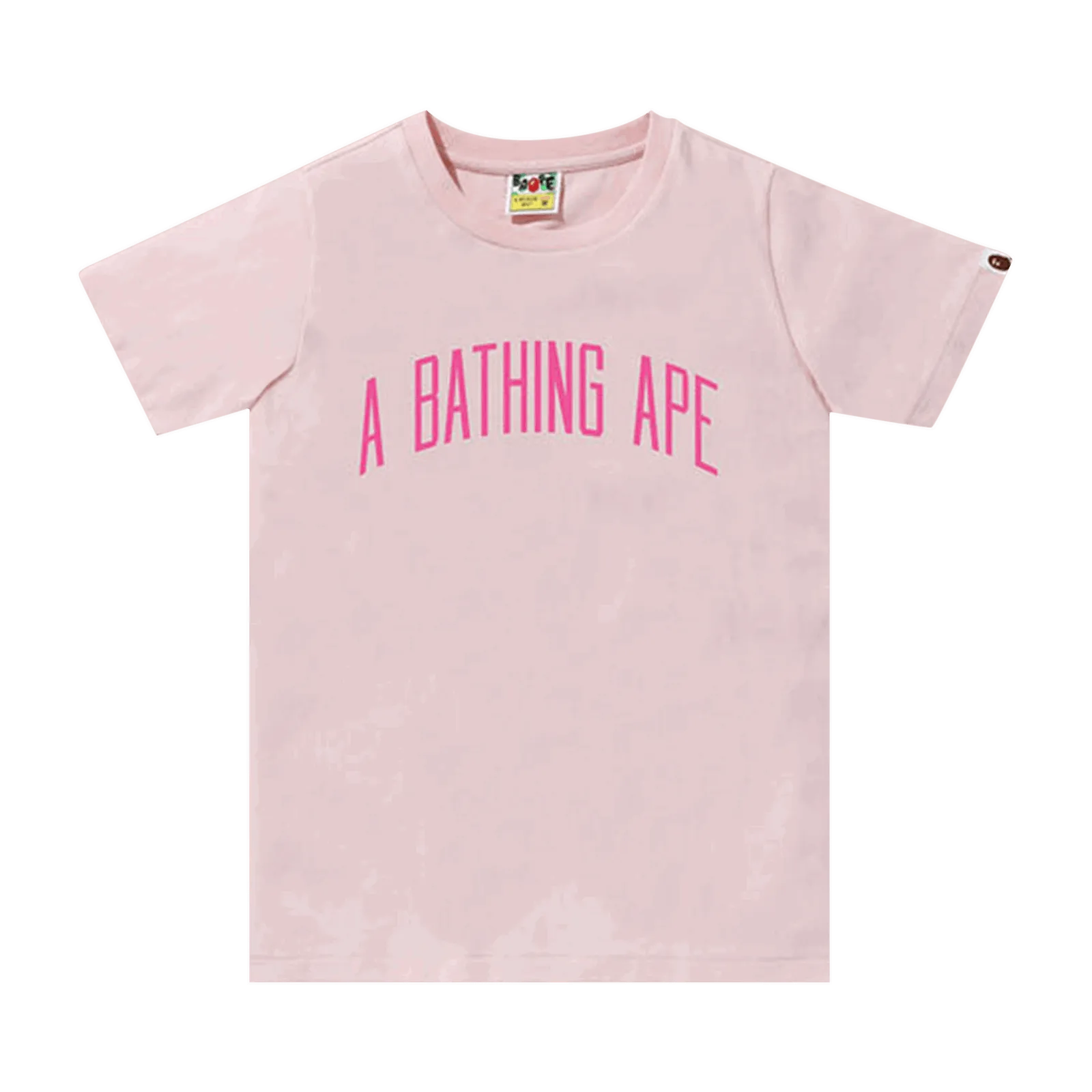 BAPE A Bathing Ape Letter Tee