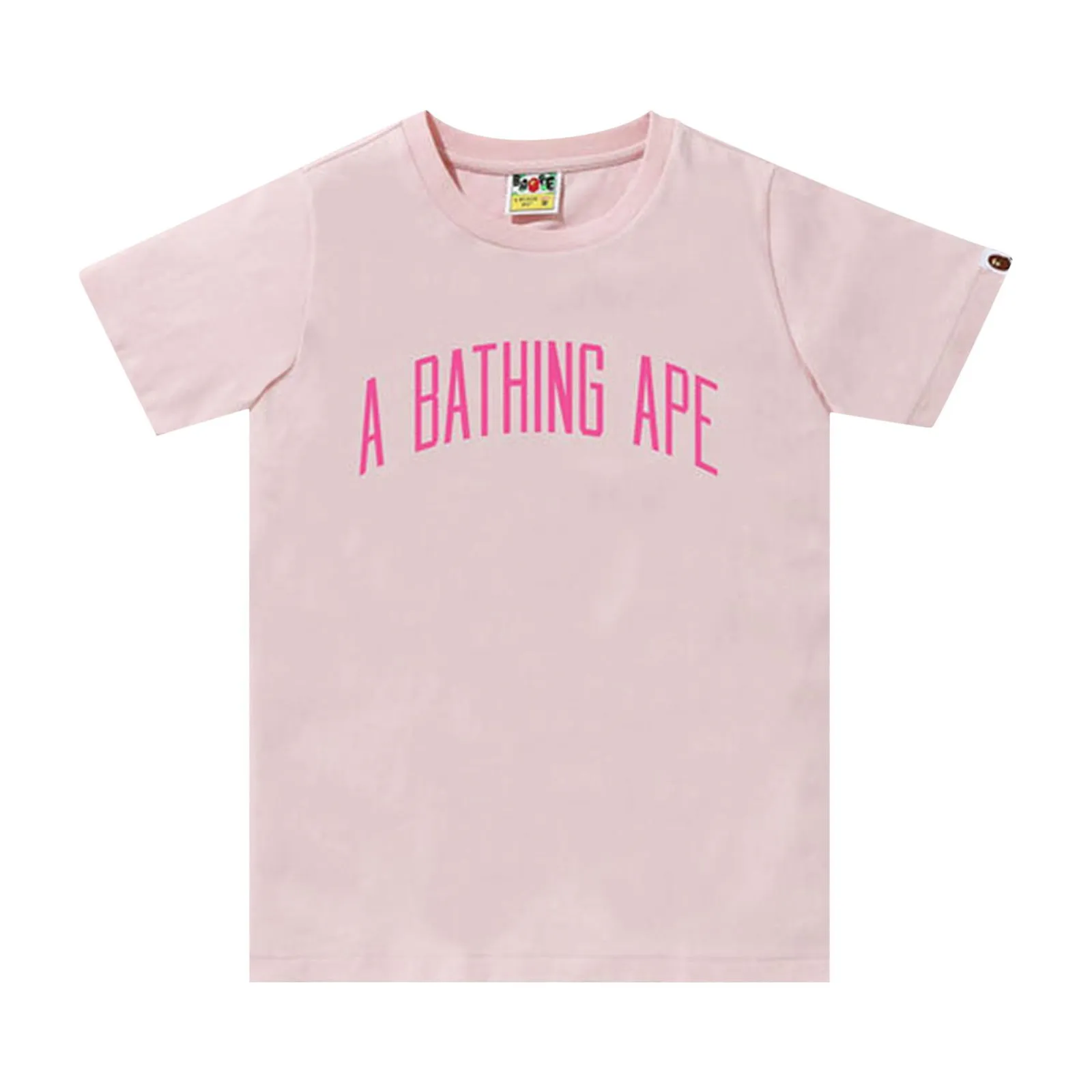 BAPE A Bathing Ape Letter Tee