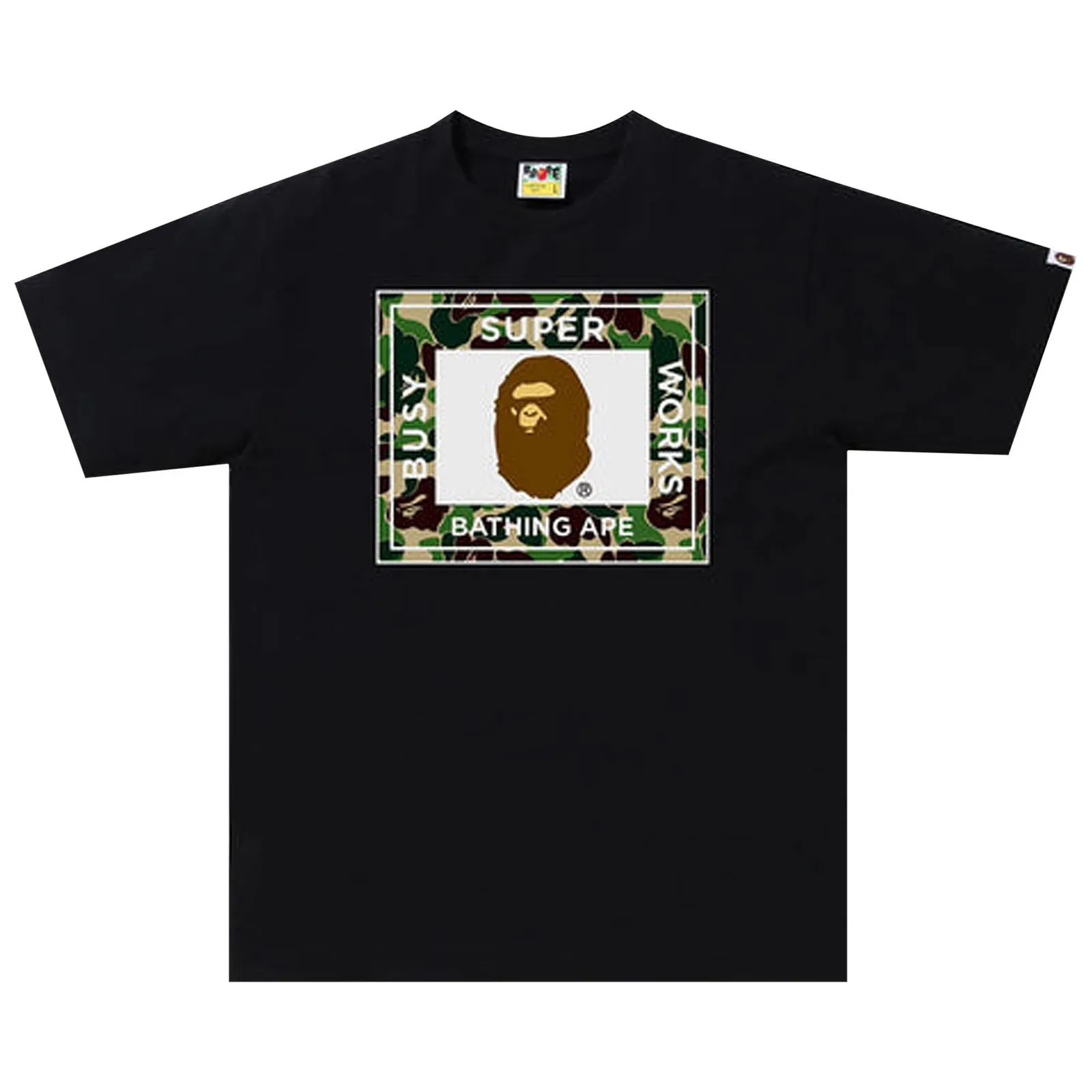 BAPE ABC Camo Super Busy Works Tee
