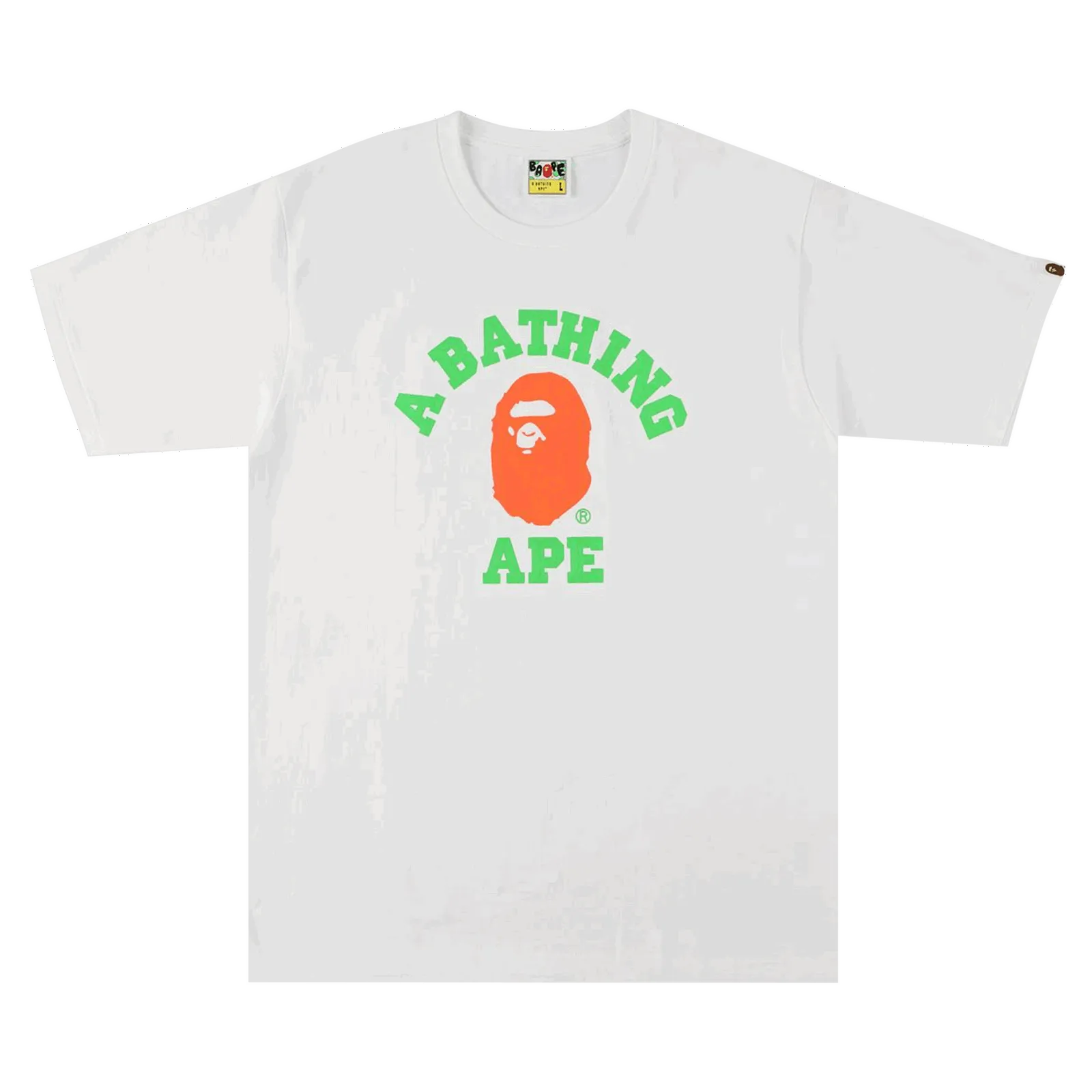 BAPE Neon College Tee