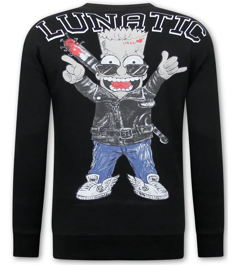 BART SWEATERS DE HOMBRE  22026  NEGRO