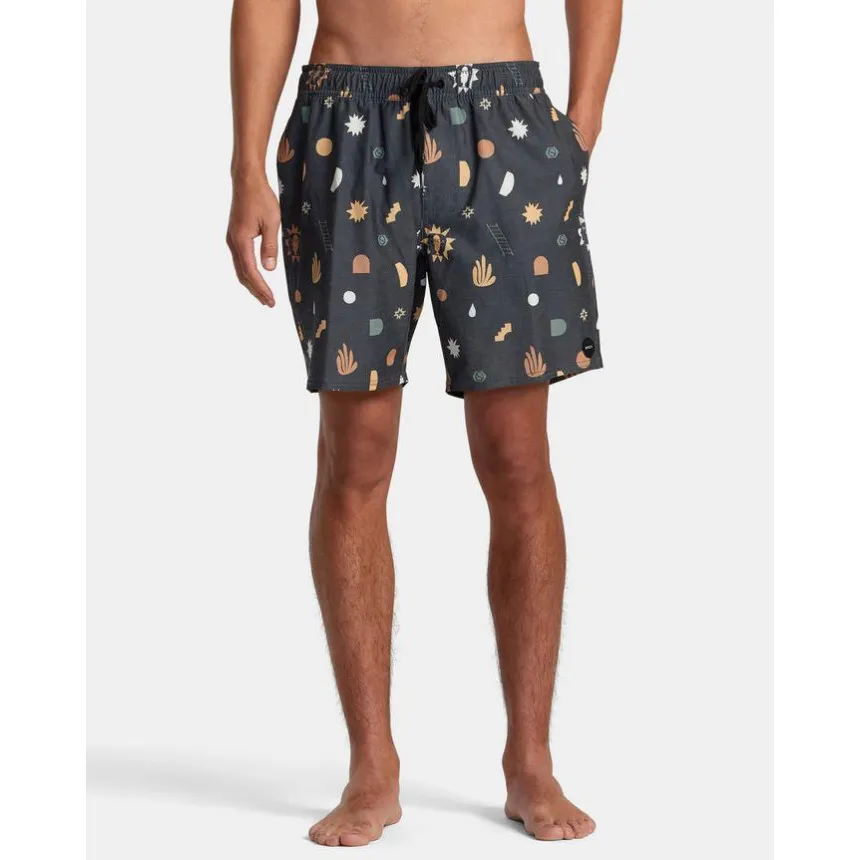 Bañador Rvca Atlas Elastic Para Hombre