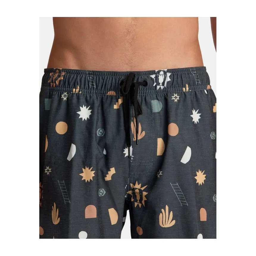 Bañador Rvca Atlas Elastic Para Hombre