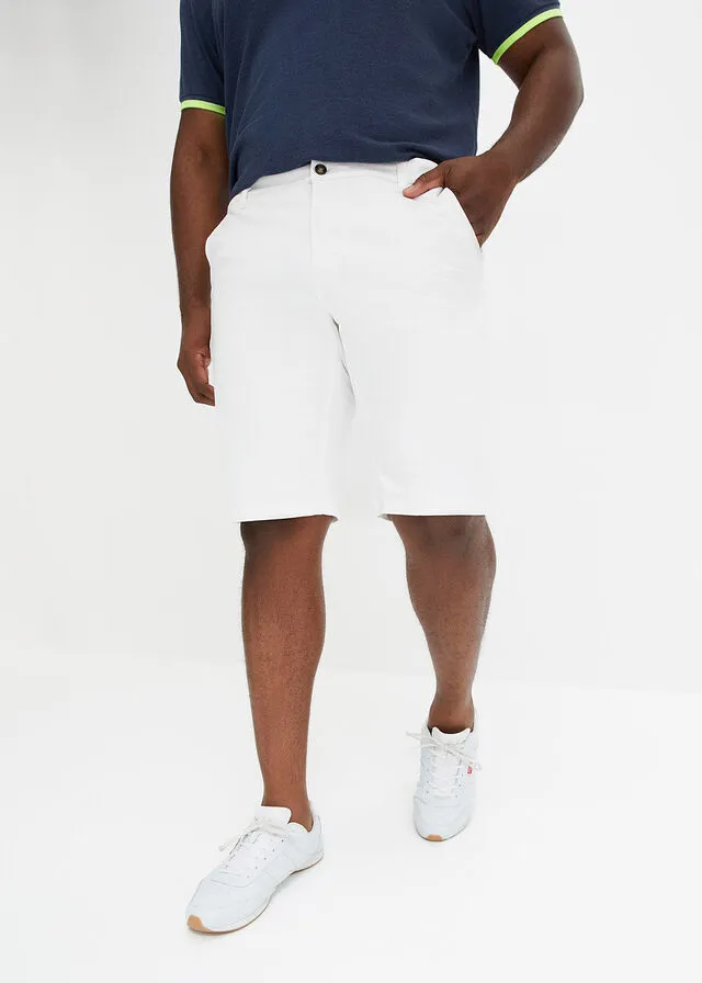 Bermuda tipo chino Blanco