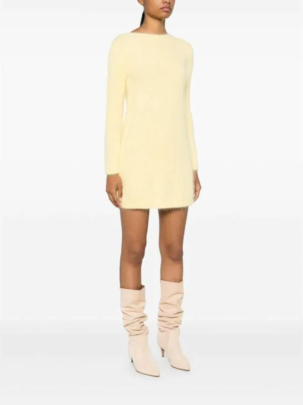 BLUMARINE VESTIDO CORTO  AMARILLO