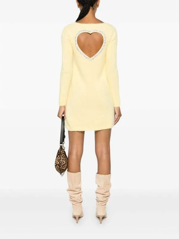 BLUMARINE VESTIDO CORTO  AMARILLO