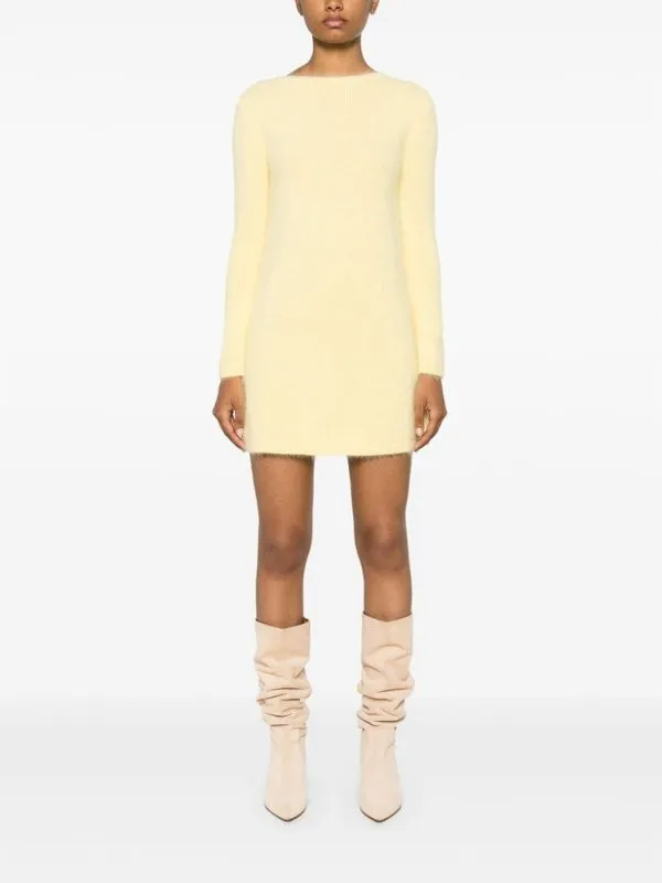 BLUMARINE VESTIDO CORTO  AMARILLO