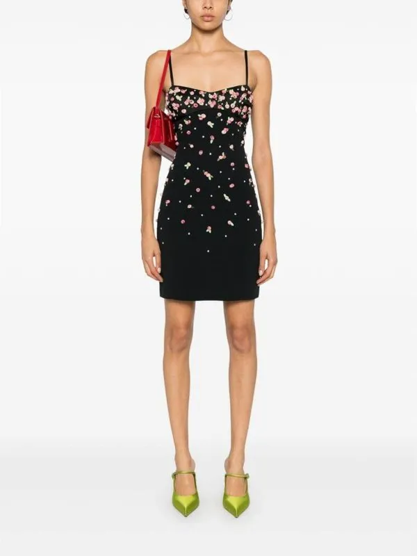 BLUMARINE VESTIDO CORTO  NEGRO
