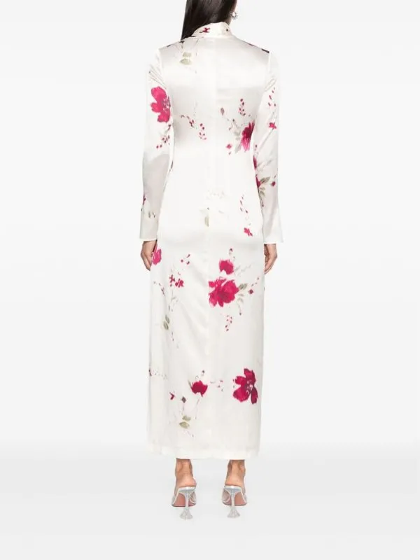 BLUMARINE VESTIDO LARGO  BLANCO