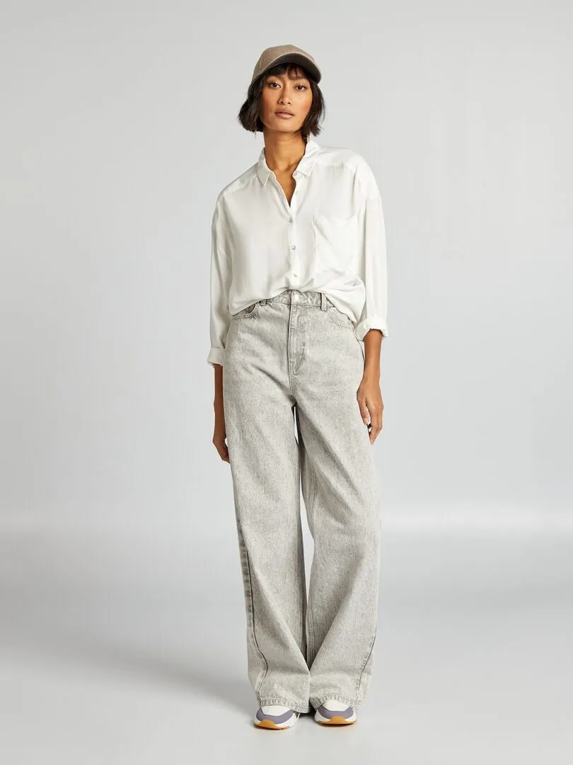 BLUSA CLáSICA  BLANCO