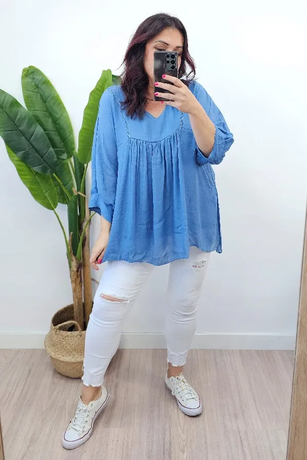 Blusa Mahon Denim
