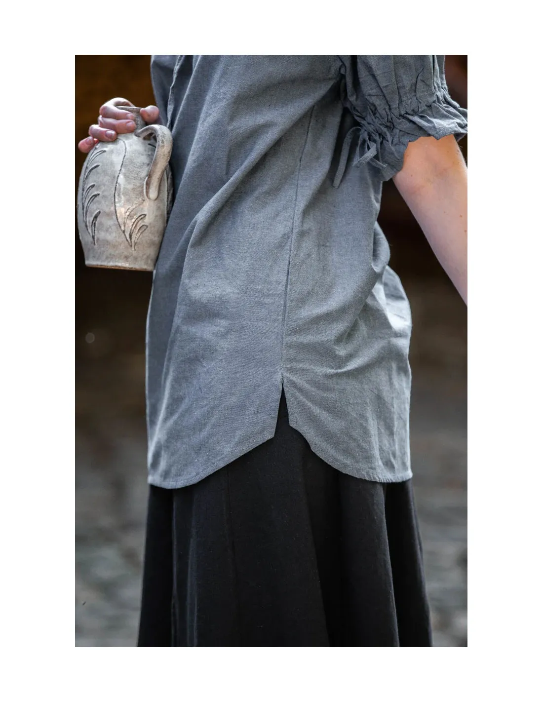 Blusa medieval Verena, manga corta