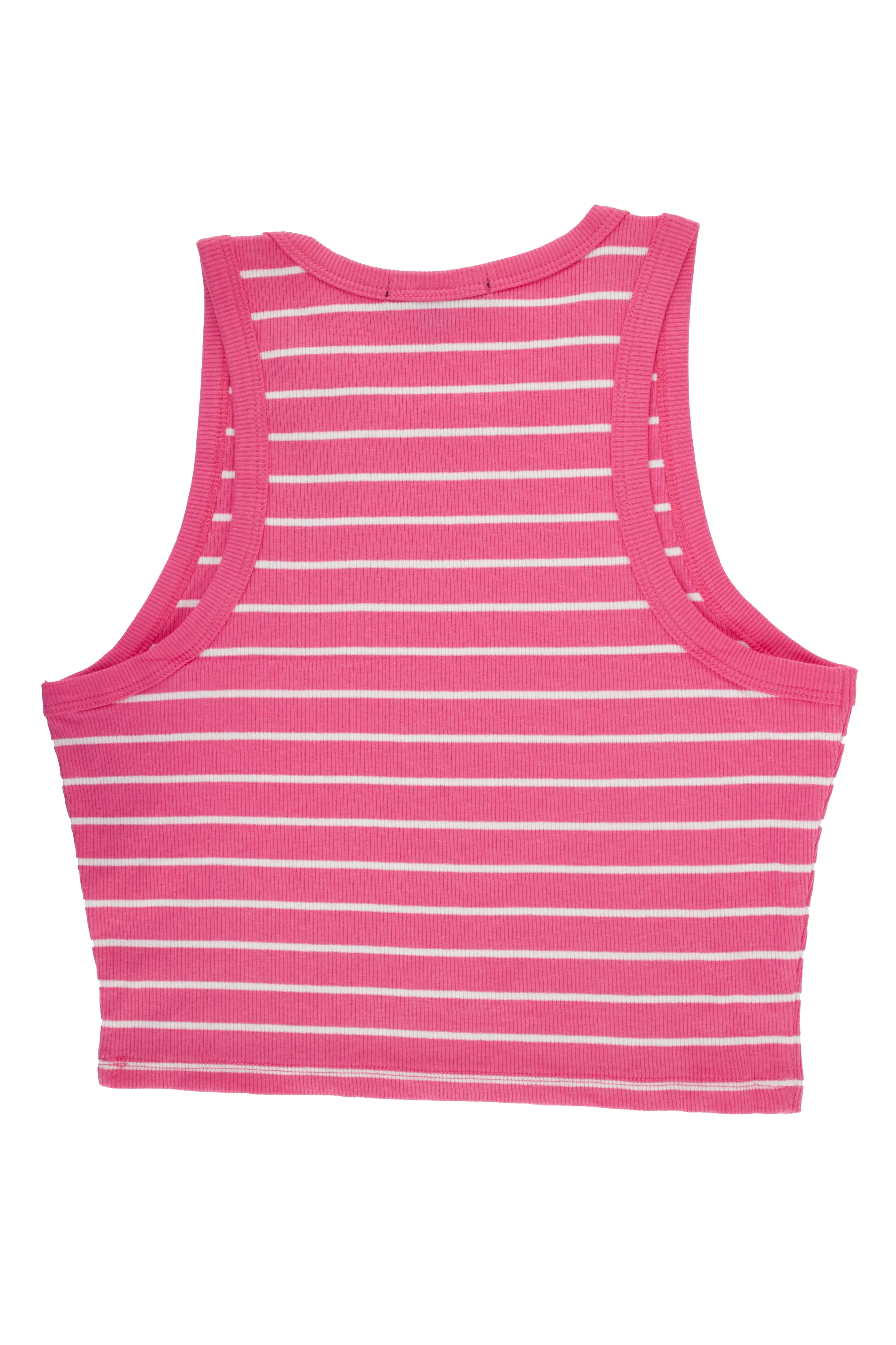 BLUSA TIRANTE ANCHO RAYAS BLANCAS 742471