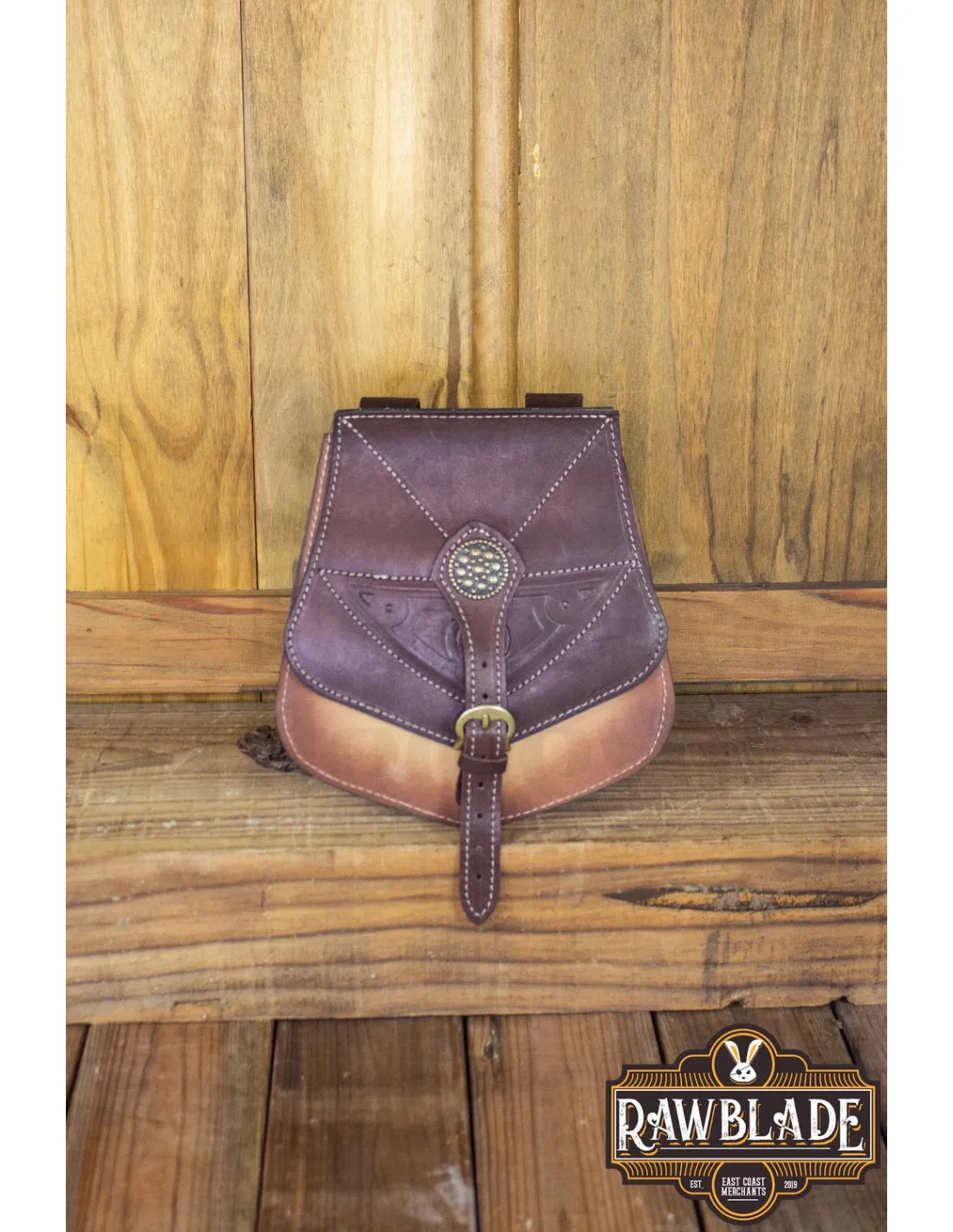 Bolsa medieval lancel en marrón