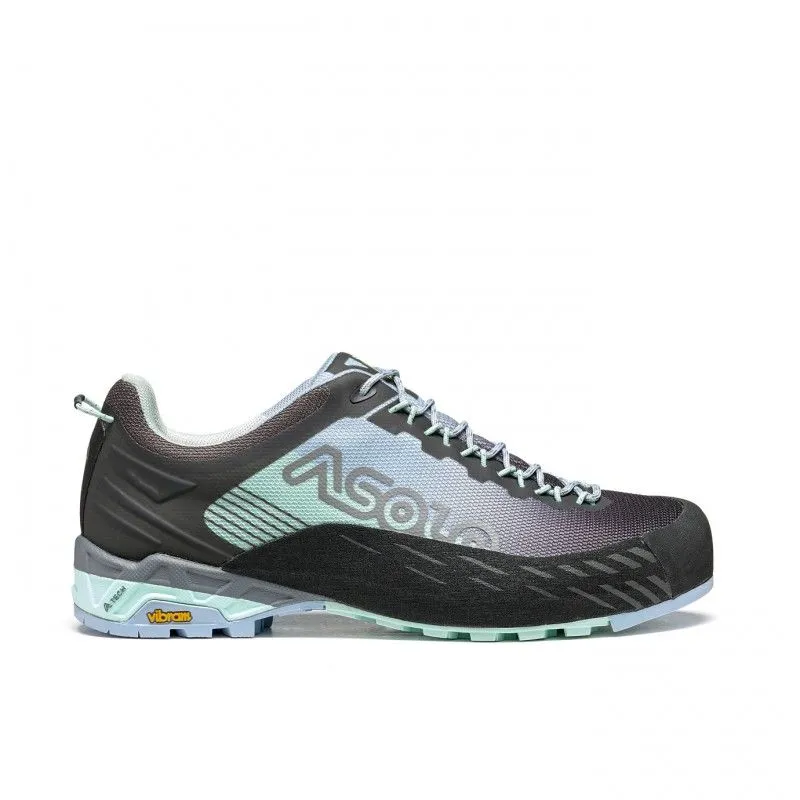 Botas de aproximación para mujer Asolo Eldo (BROOK GREEN/BLUE FOG)