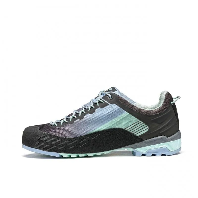 Botas de aproximación para mujer Asolo Eldo (BROOK GREEN/BLUE FOG)