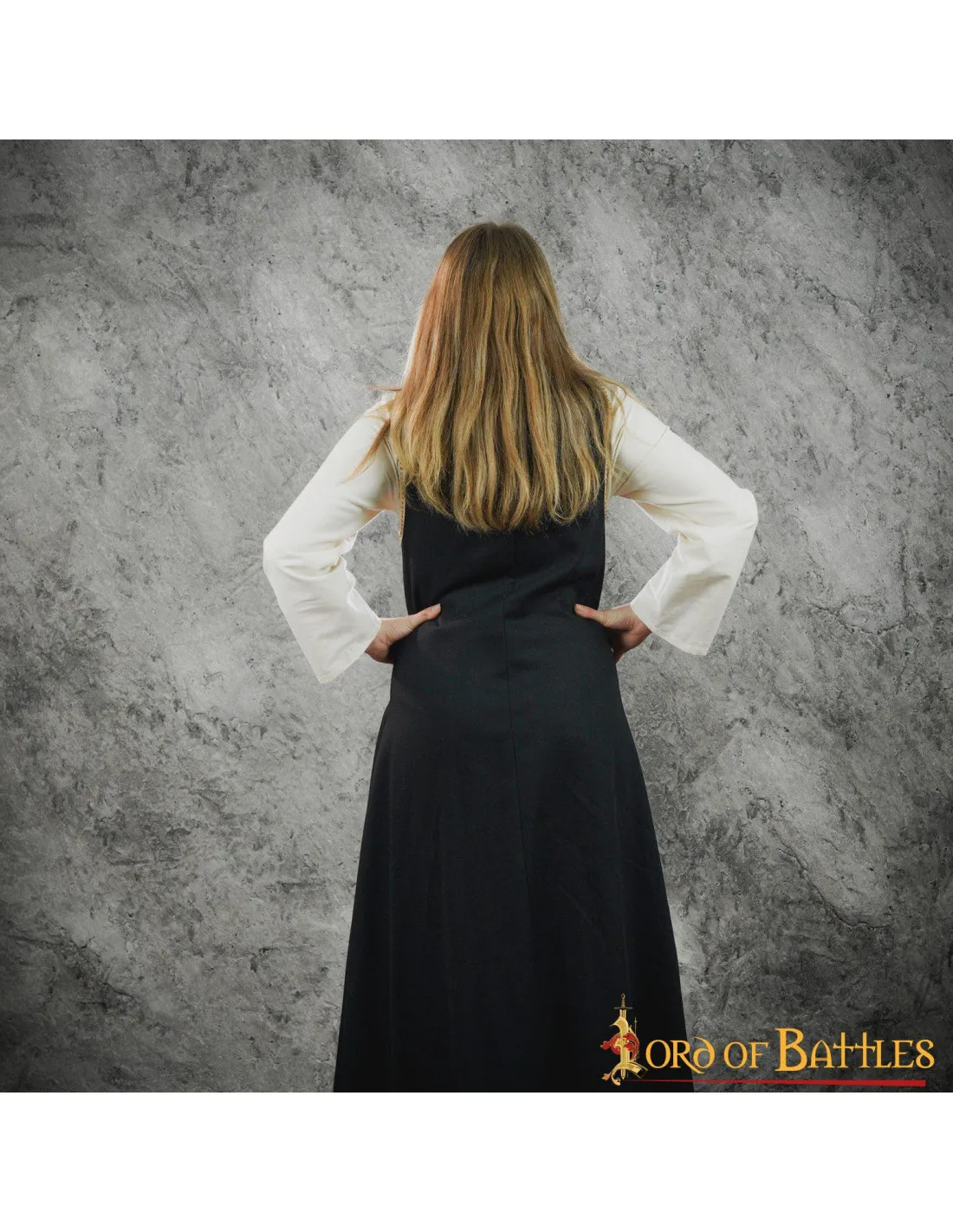 Brial Medieval Julietta en negro