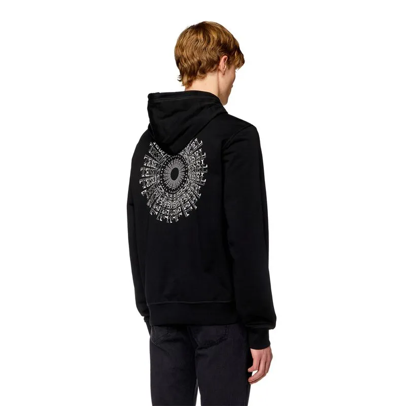 BUZO HOODIE CERRADO PARA HOMBRE SGINNK38 DIESEL