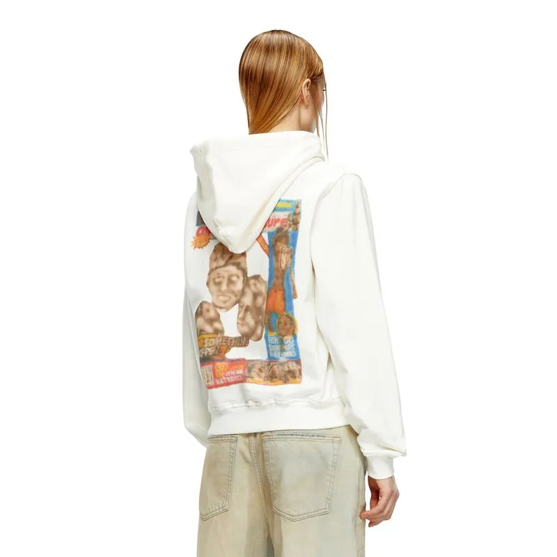 BUZO HOODIE CERRADO PARA MUJER FREGGYN8 DIESEL