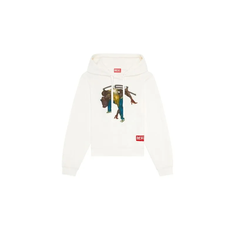 BUZO HOODIE CERRADO PARA MUJER FREGGYN8 DIESEL