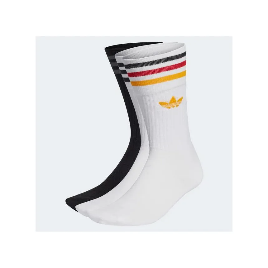 Calcetines Adidas Solid Crew Pack De 3