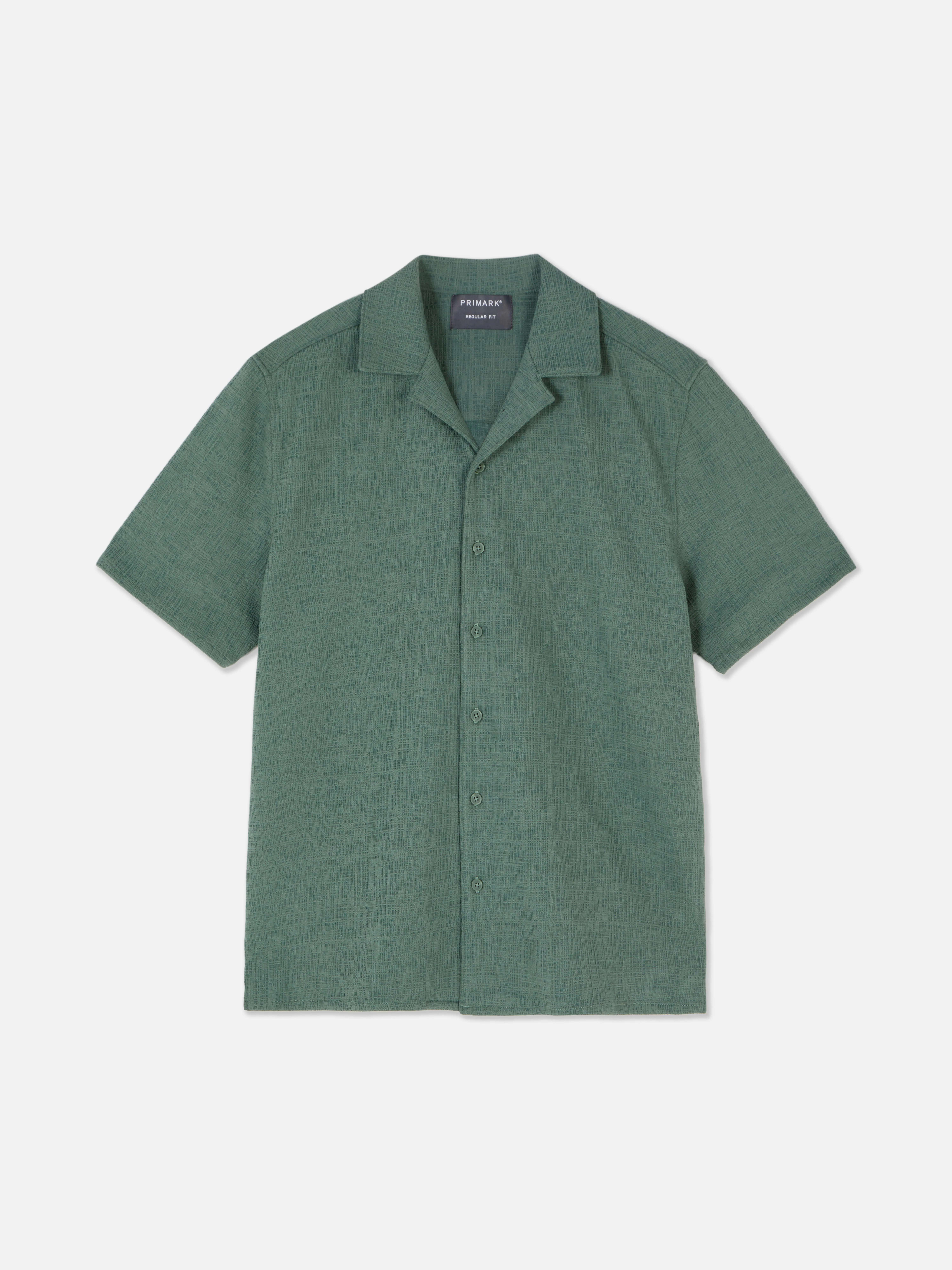 Camisa de manga corta con textura