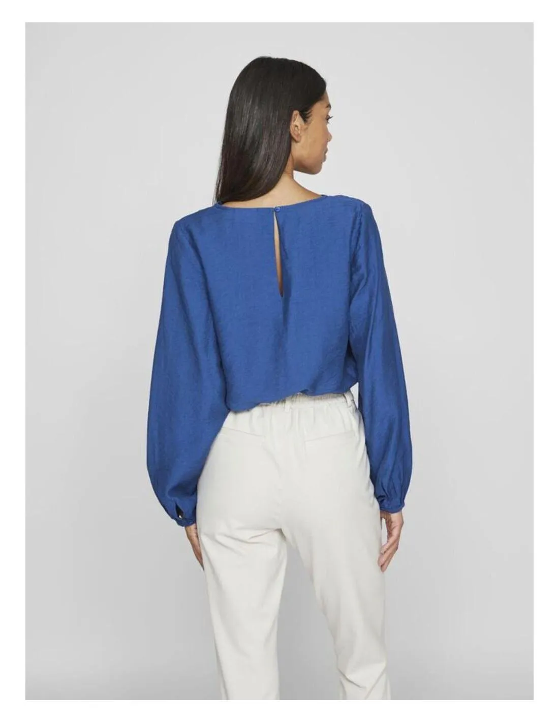 CAMISA DE VESTIR ESCOTE V VILA CLOTHES JANA