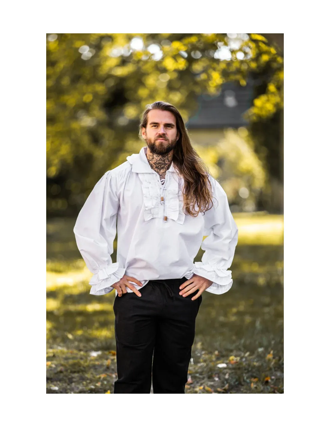 Camisa lazo Renacentista