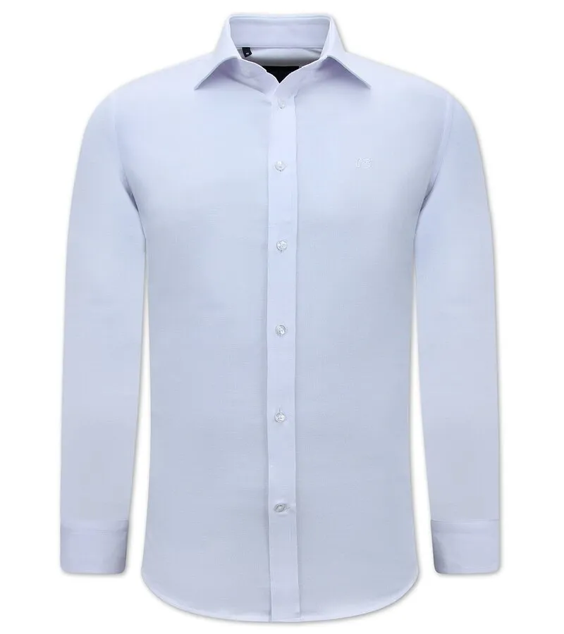 CAMISA OXFORD HOMBRE BLANCO  3125  BLANCO