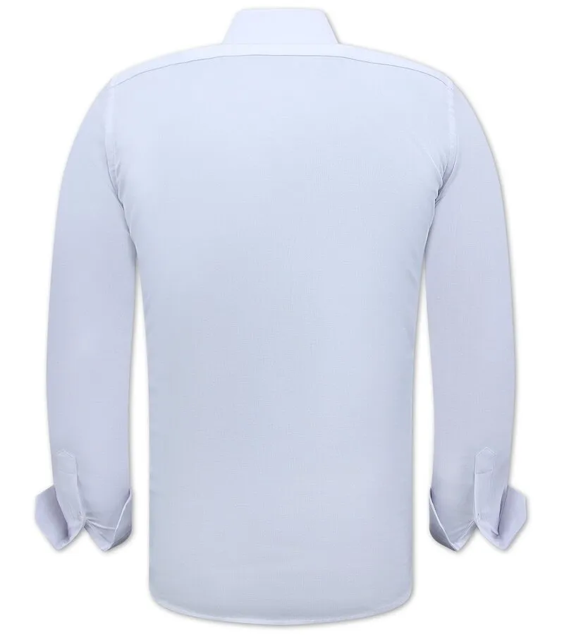 CAMISA OXFORD HOMBRE BLANCO  3125  BLANCO