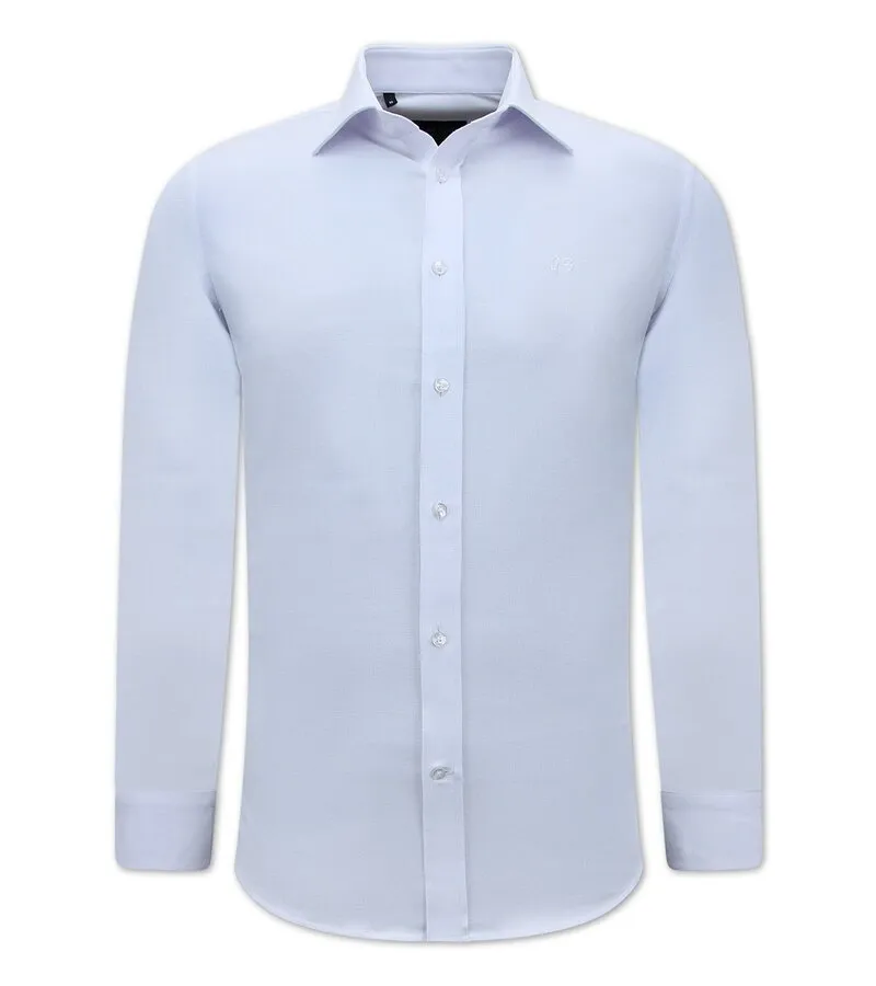 CAMISA OXFORD HOMBRE BLANCO  3125  BLANCO