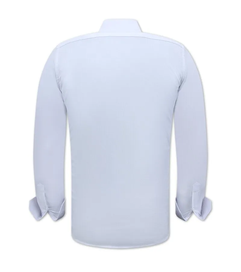 CAMISA OXFORD HOMBRE BLANCO  3125  BLANCO