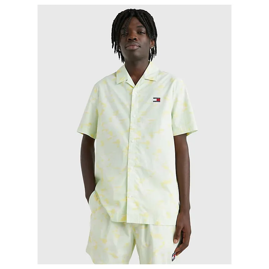 Camisa Tommy Hilfiger Camo Para Hombre