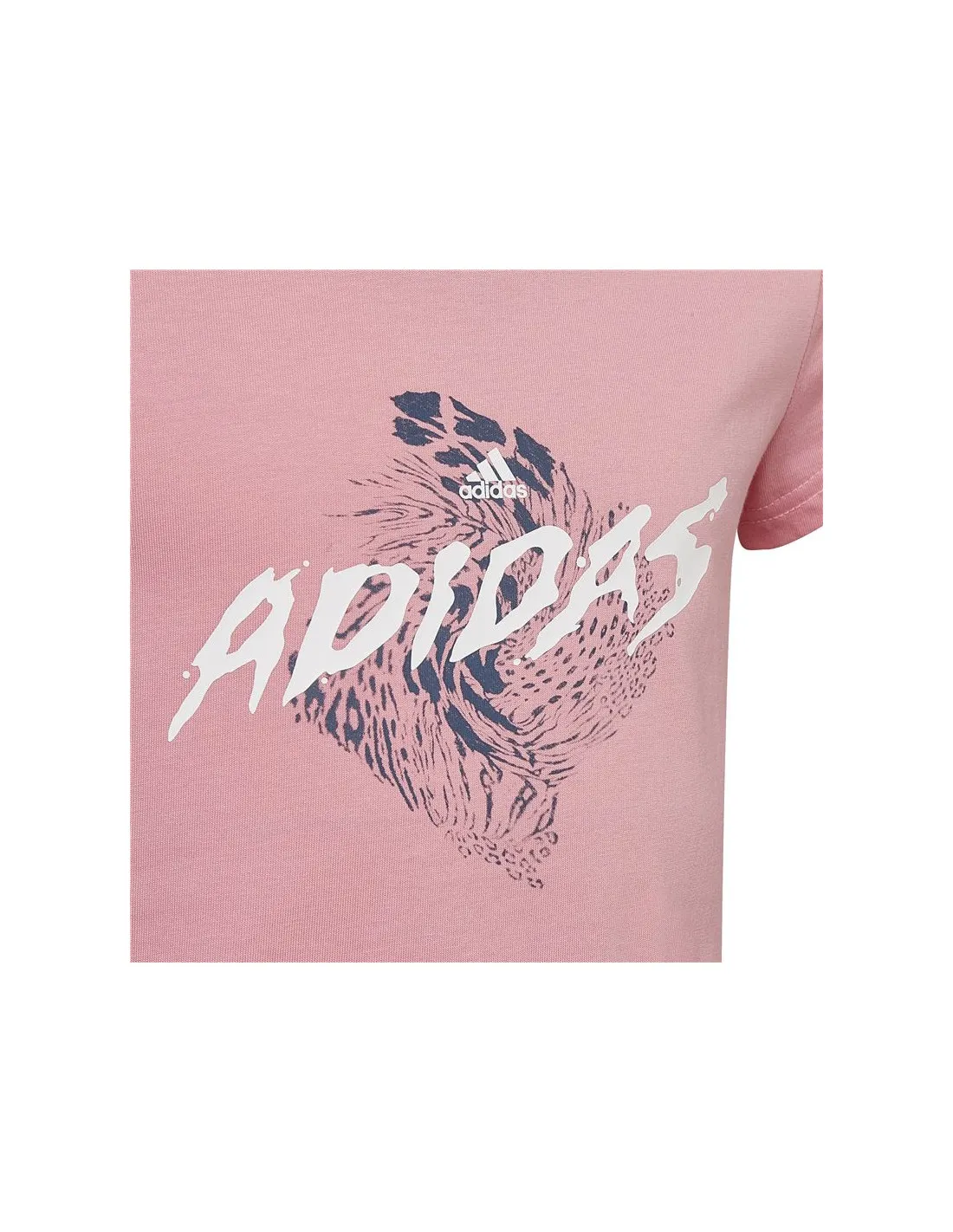 Camiseta adidas 3BAR Niña Pink