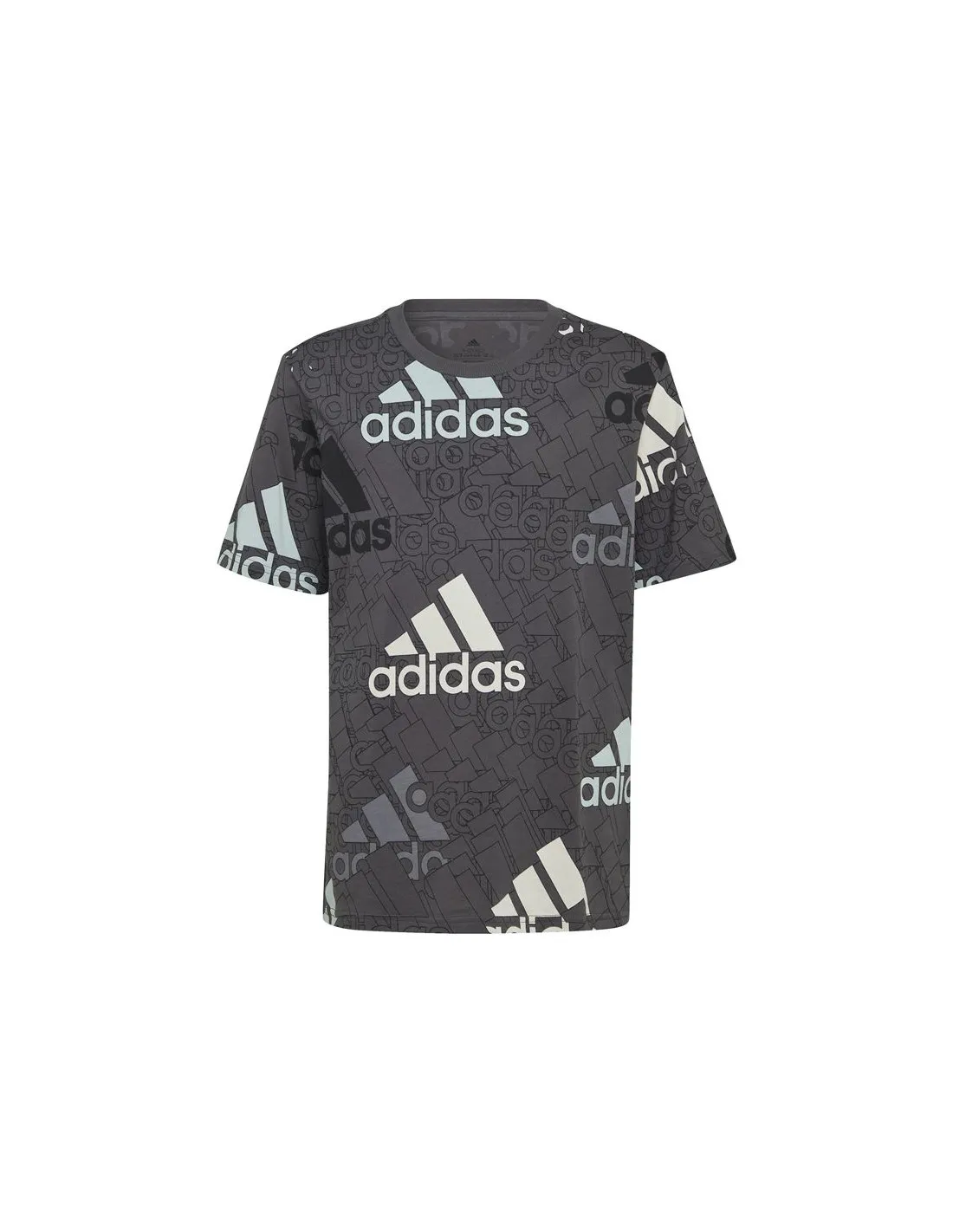 Camiseta adidas Brand Love Infantil Black