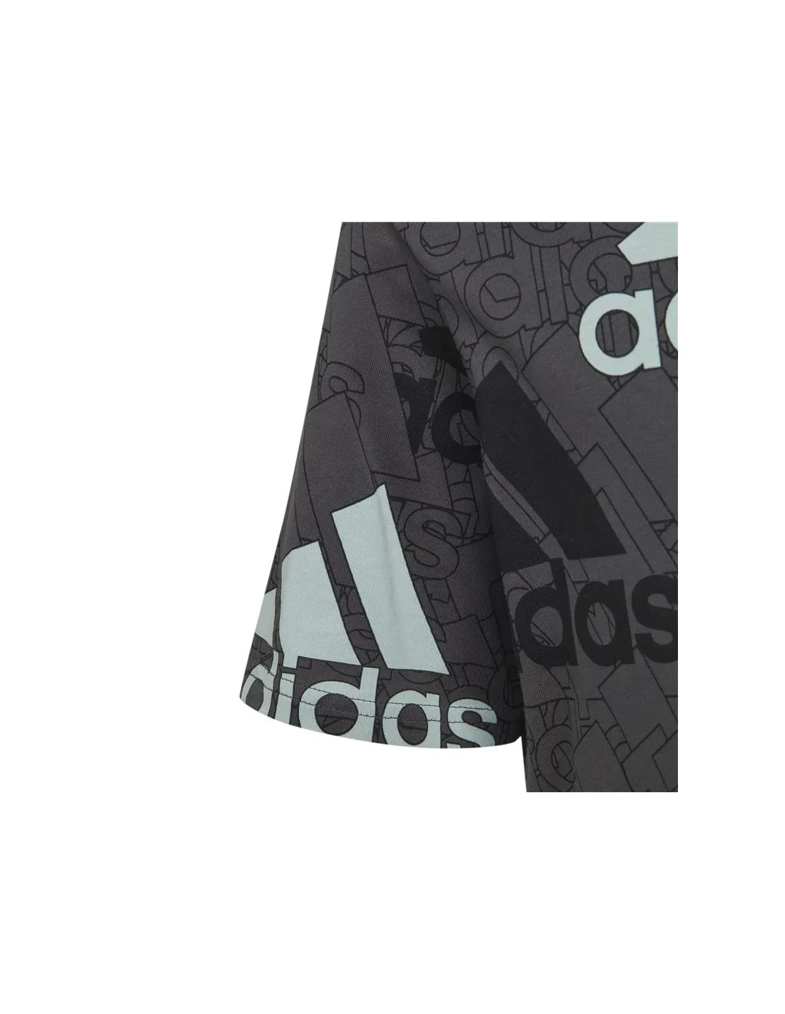 Camiseta adidas Brand Love Infantil Black