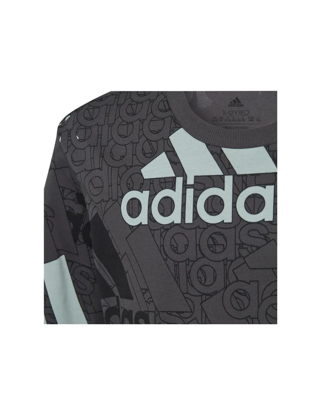 Camiseta adidas Brand Love Infantil Black