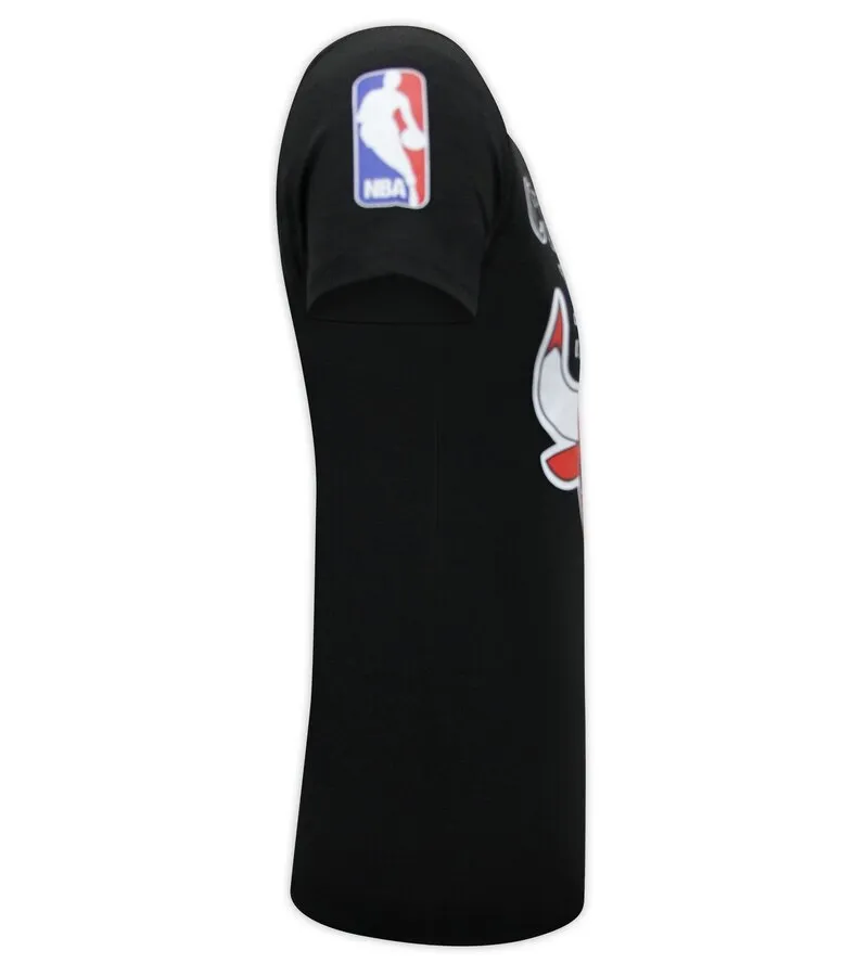 CAMISETA BULLS CLASSIC DESIGN HOMBRE  NEGRO
