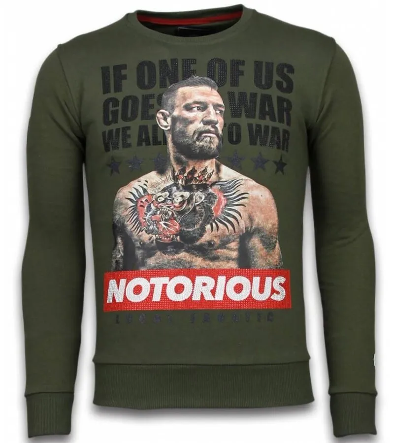 CAMISETA CONOR NOTORIOUS  VERDE