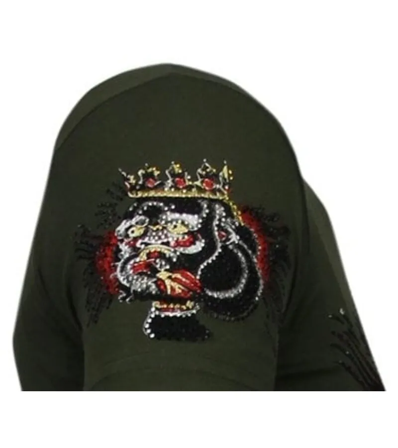 CAMISETA CONOR TATUAJE  VERDE