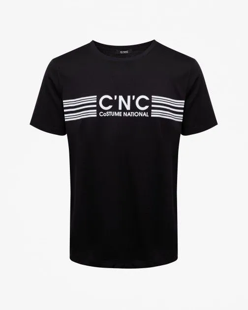 Camiseta Costume National Contemporary NMS37005TS Negro