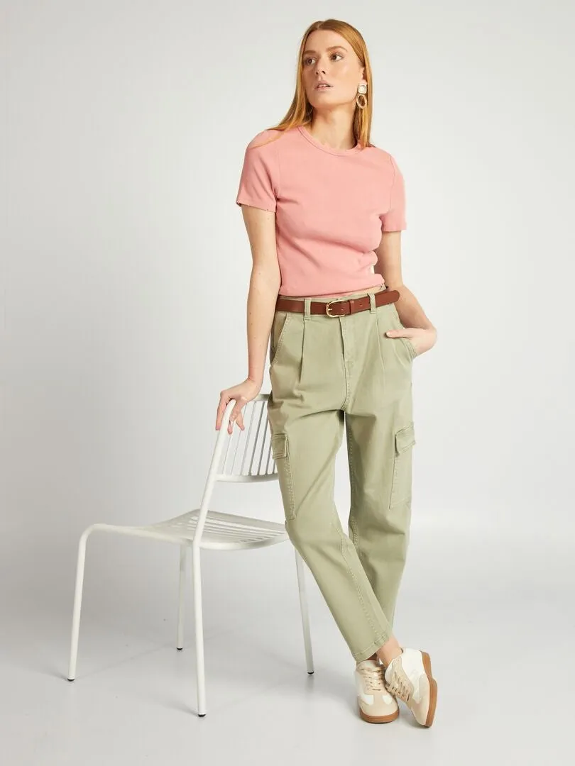 CAMISETA DE CANALé  ROSA