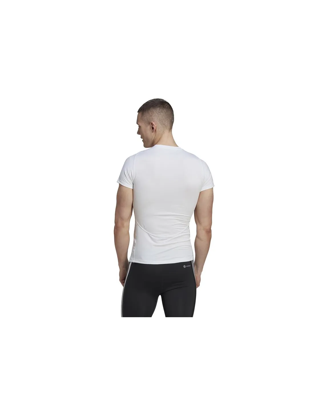 Camiseta de fitness adidas Techfit Graphic Hombre WH