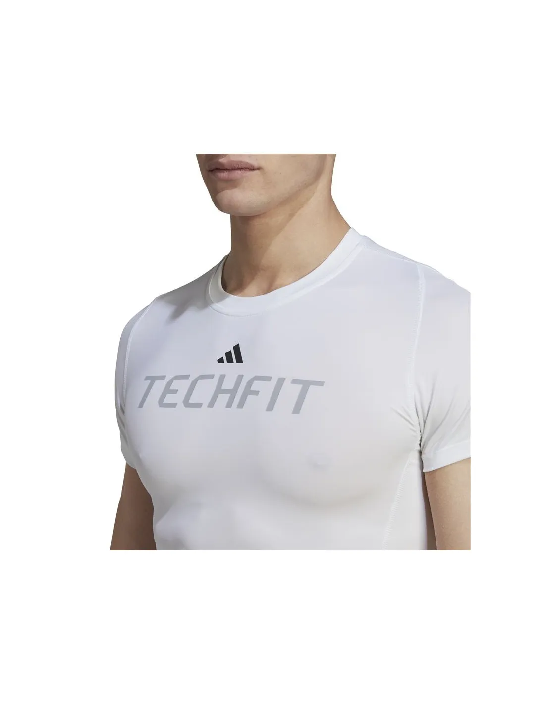 Camiseta de fitness adidas Techfit Graphic Hombre WH